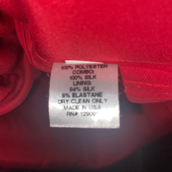 NWT✨Prabal Gurung Red Cocktail Dress - Picture 11 of 12